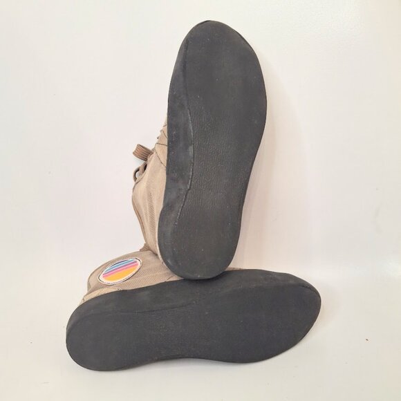 FRONTEER Super Gratton High-Top Brown Suede Sneaker Size 3.5 Youth/ Size 5 Women - Picture 9 of 12